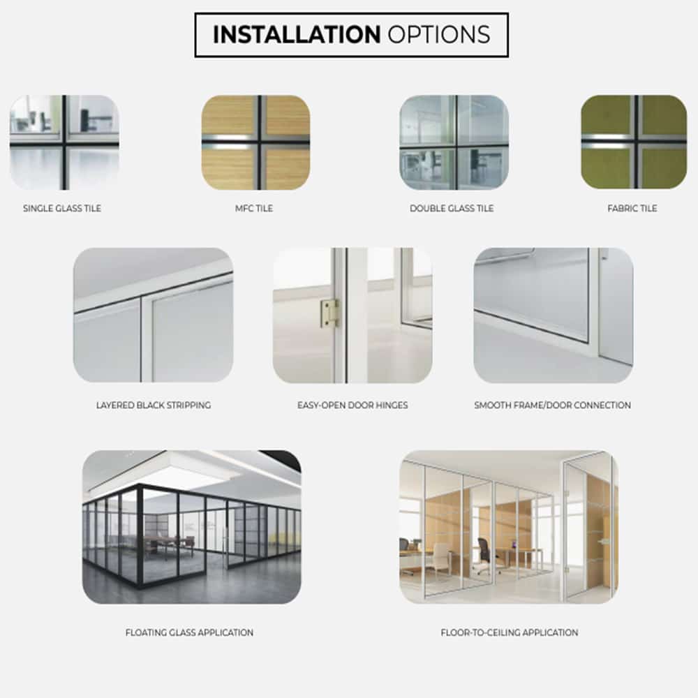 Sunline Synergy 800 Installation Options