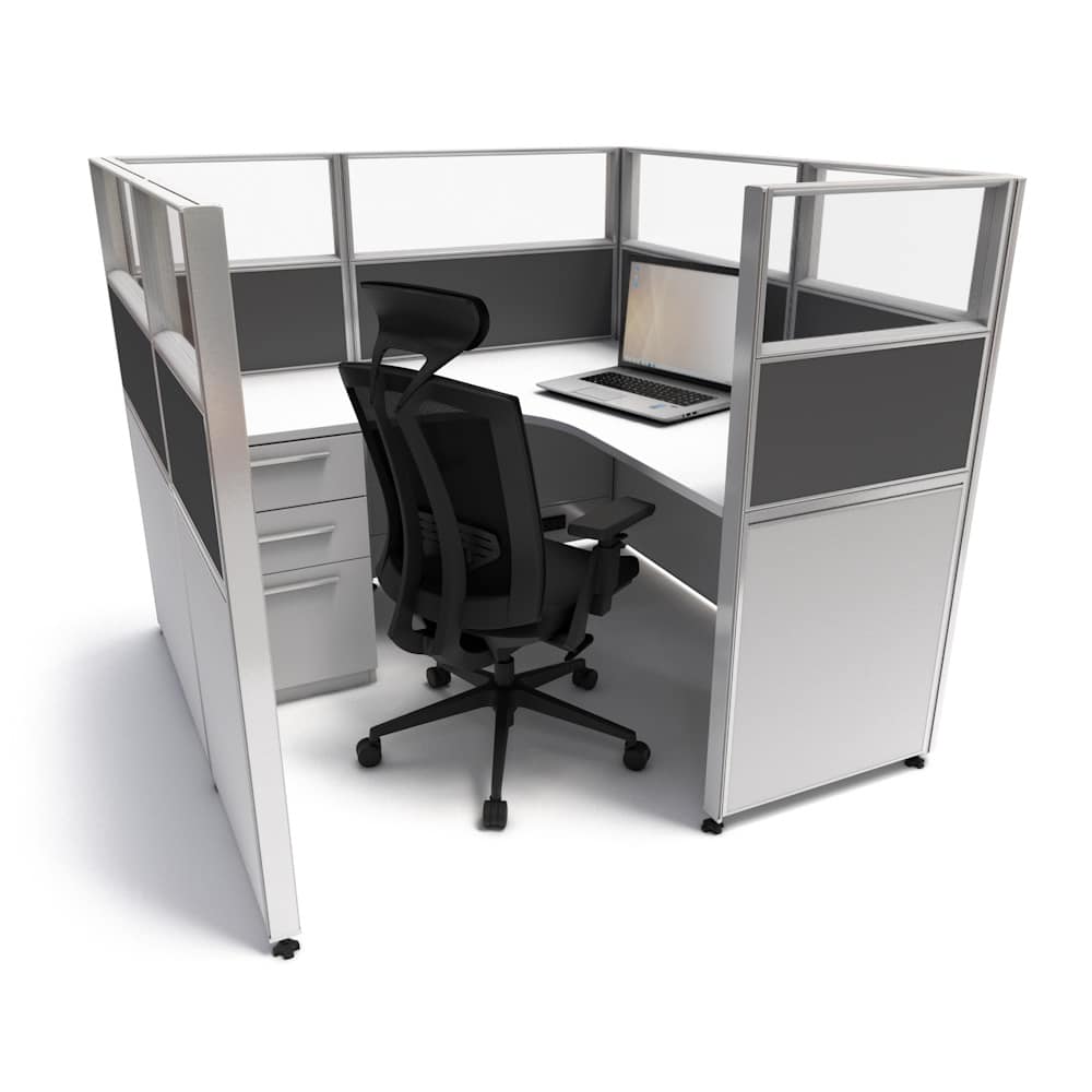 office  ＆business premium Bush Business Furniture Office in an Hour 65W x 33D Straight