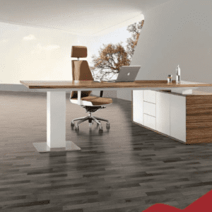 Sunline IW Executive Office Suite Desk Featured