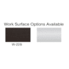 work surface options