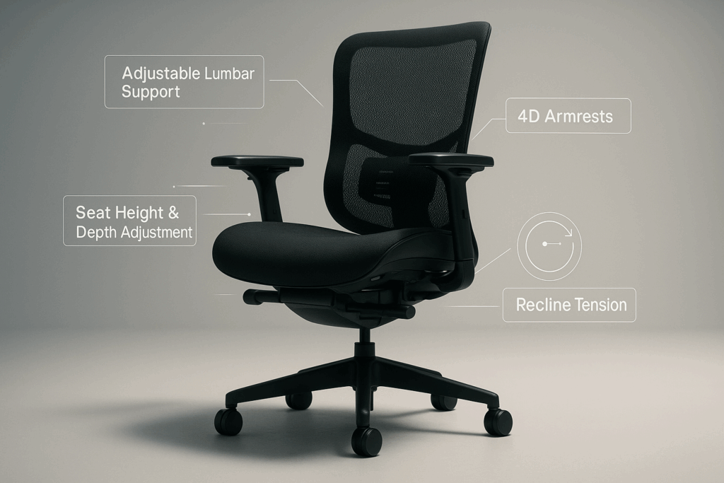 linear and straight-run cubicles in an open office